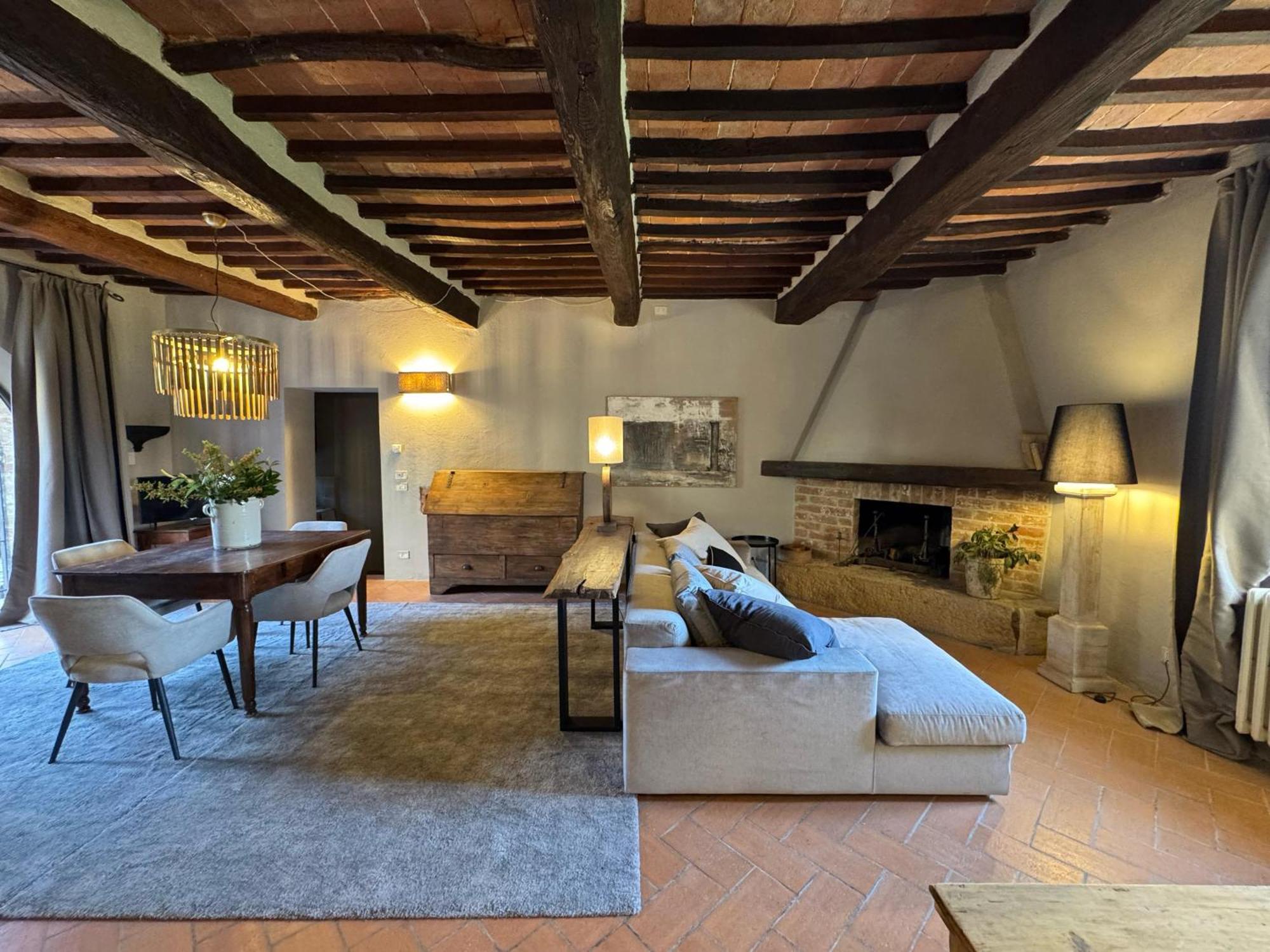 Agriturismo Le Sorbelle D'Orcia Con Piscina Пиенца Екстериор снимка