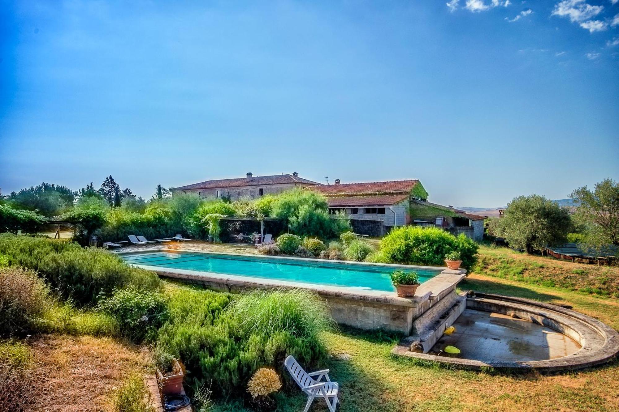Agriturismo Le Sorbelle D'Orcia Con Piscina Пиенца Екстериор снимка
