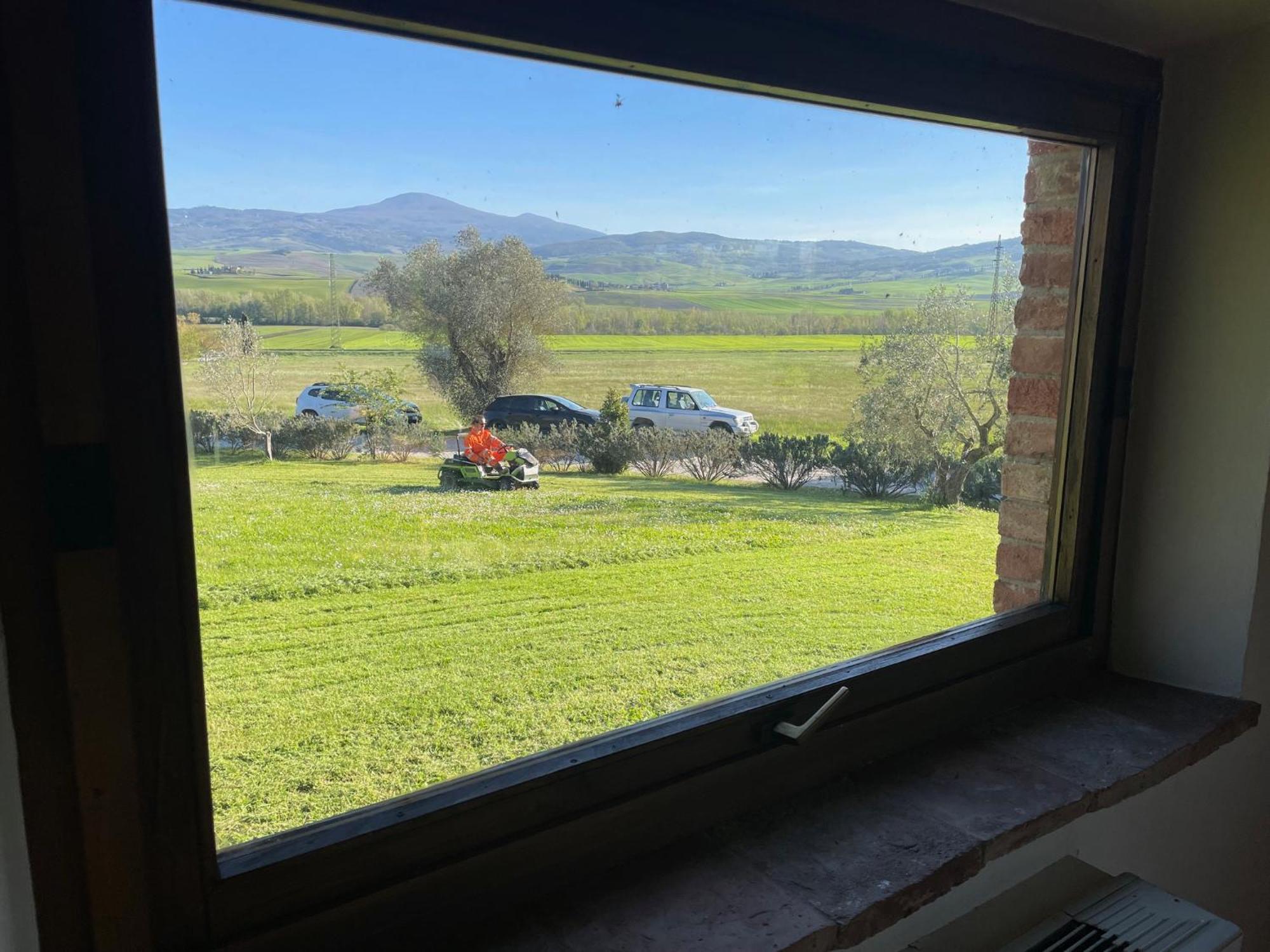 Agriturismo Le Sorbelle D'Orcia Con Piscina Пиенца Екстериор снимка