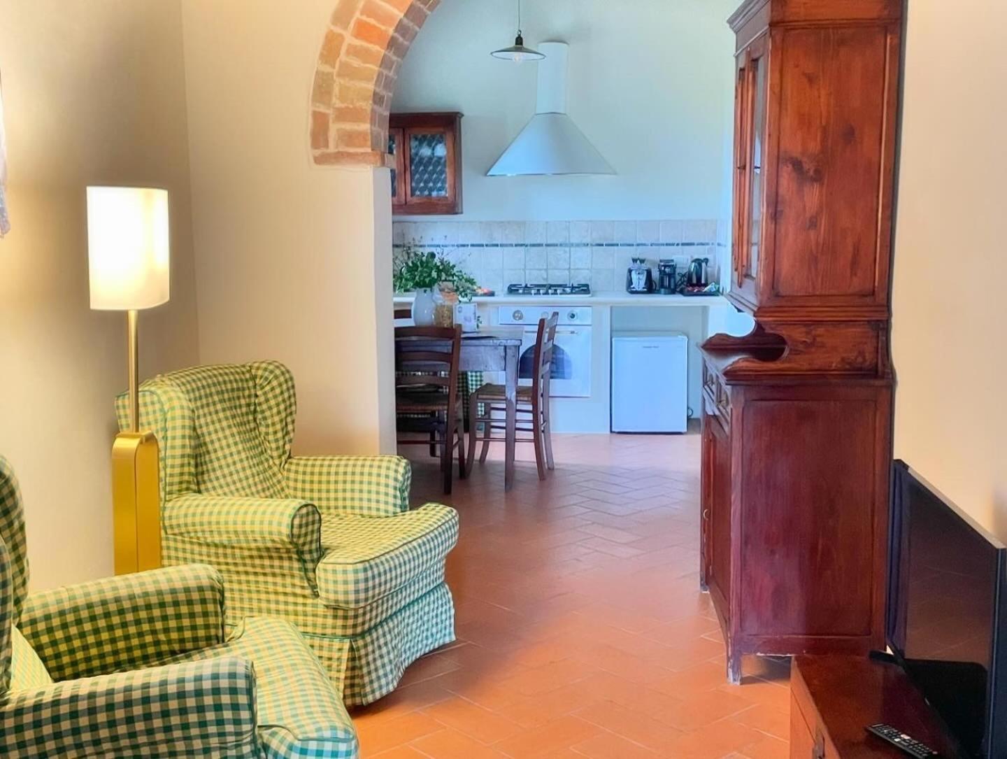 Agriturismo Le Sorbelle D'Orcia Con Piscina Пиенца Екстериор снимка