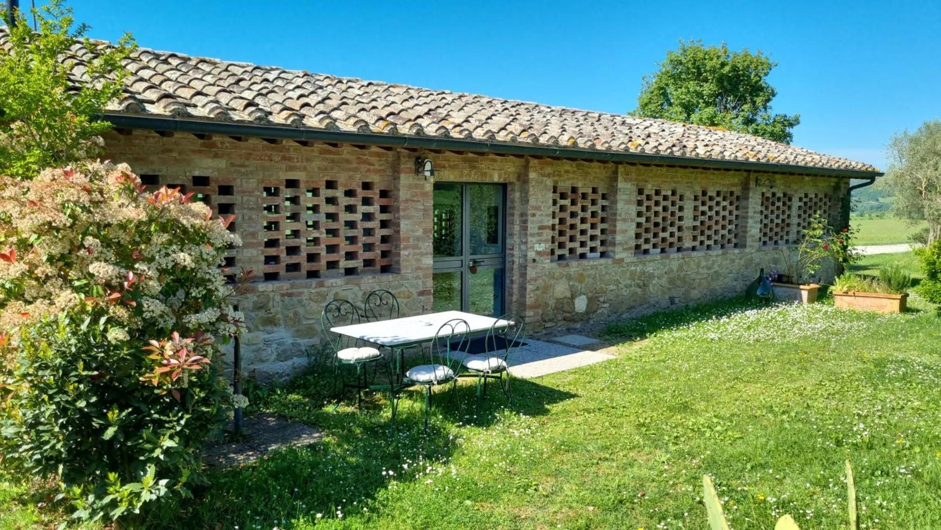 Agriturismo Le Sorbelle D'Orcia Con Piscina Пиенца Екстериор снимка