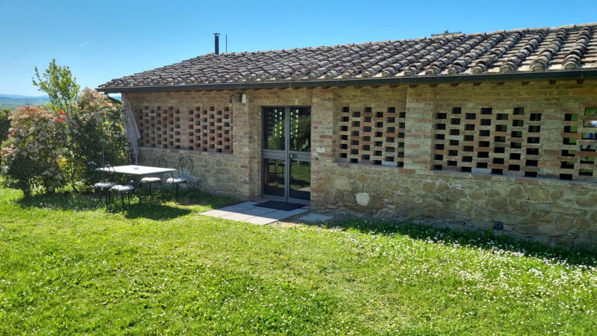 Agriturismo Le Sorbelle D'Orcia Con Piscina Пиенца Екстериор снимка