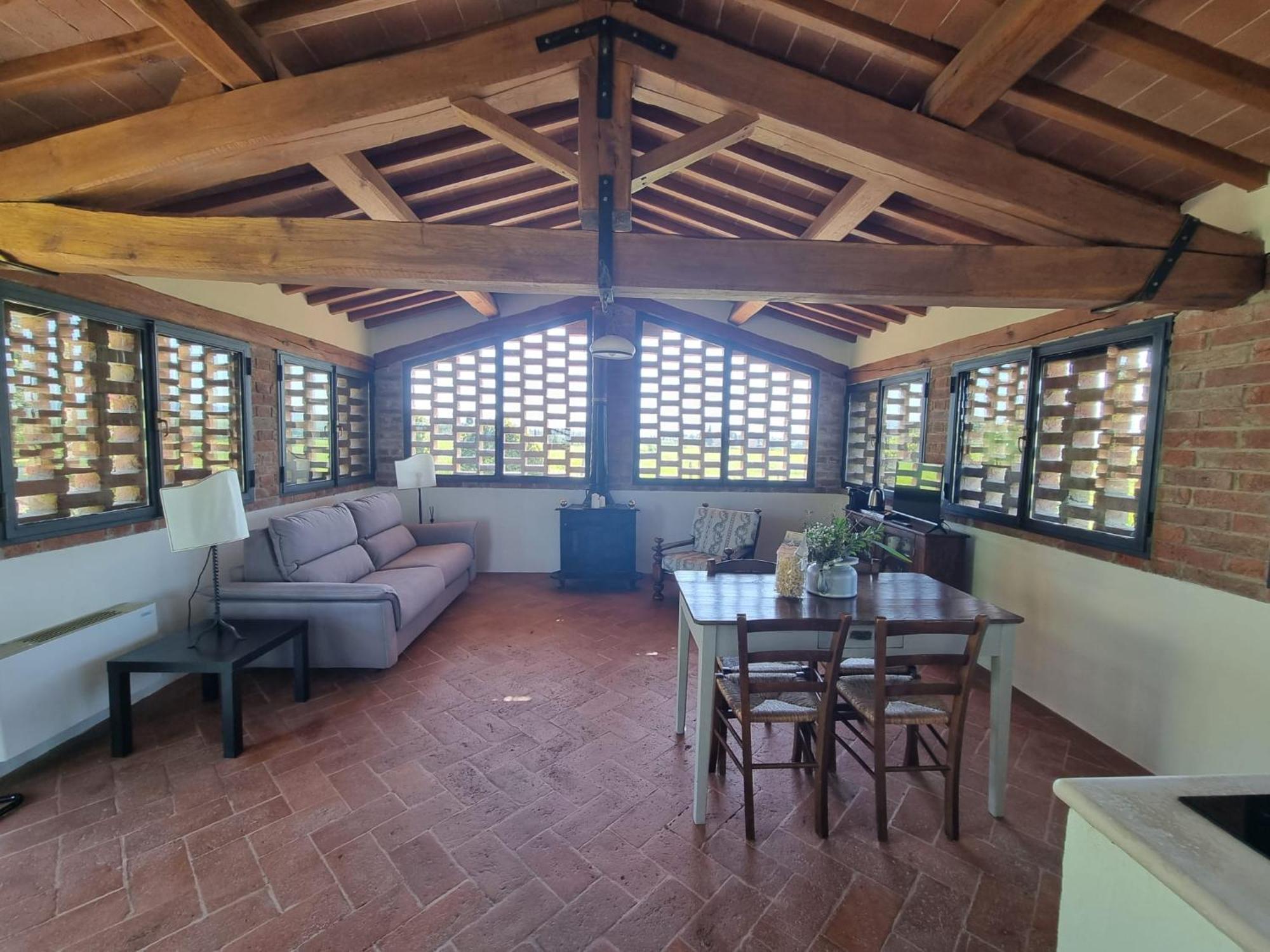 Agriturismo Le Sorbelle D'Orcia Con Piscina Пиенца Екстериор снимка