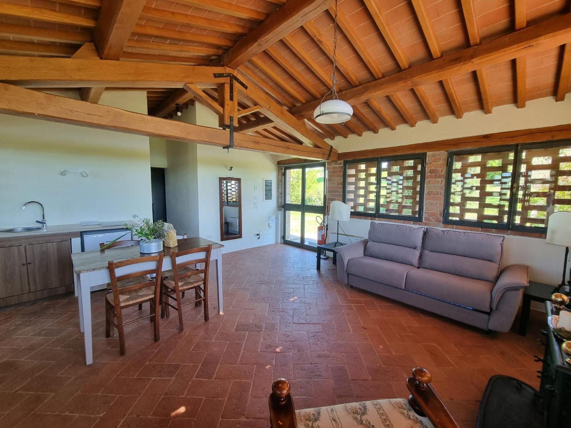 Agriturismo Le Sorbelle D'Orcia Con Piscina Пиенца Екстериор снимка